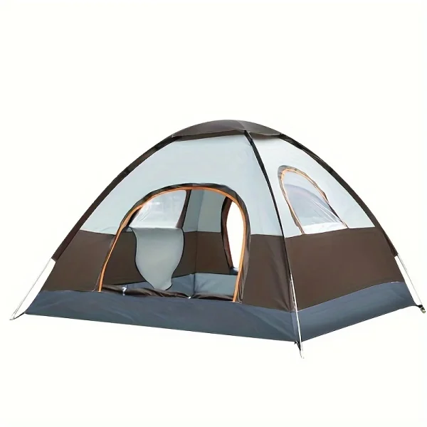 Outdoor Camping Portable Folding Tent, Wilderness Camping Equipment, Large Automatic Rain and Mosquito Beach Tent