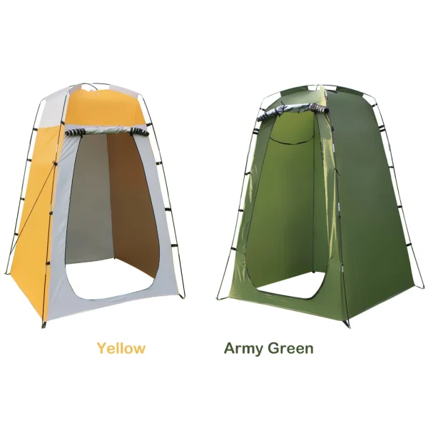 Camping Tent For Shower 6FT Privacy Changing Room For Camping Biking Toilet Shower Beach - 图片 2